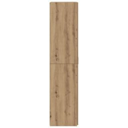 Berkfield Home Highboard Artisan Oak 40x42.5x185 cm Engineered Wood in Brown - thumbnail 7