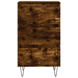 Berkfield Home Sideboard Smoked Oak 40x35x70 cm Engineered Wood in Brown - Size: 40 x 35 x 70 cm - thumbnail 5