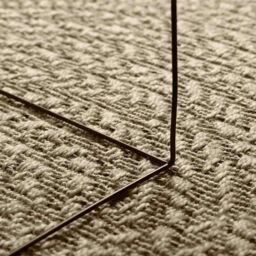 Berkfield Home Rug ZIZUR Beige 60x110 cm Jute Look Indoor & Outdoor - Size: Medium - thumbnail 4