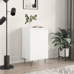 Berkfield Home Sideboard White 40x35x70 cm Engineered Wood - Size: 40 x 35 x 70 cm - thumbnail 2