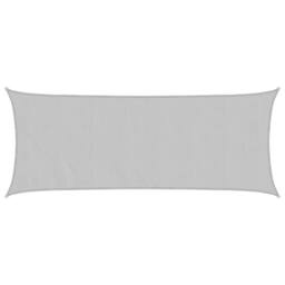 Berkfield Home Sun Shade Sail Light Grey 4.5x2 m 100% Polyester Oxford - thumbnail 2