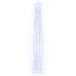 Berkfield Home Christmas Tree light 320 LEDs Blue 375 cm - thumbnail 4