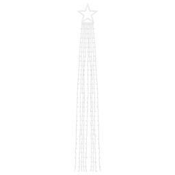 Berkfield Home Christmas Tree light 320 LEDs Blue 375 cm - thumbnail 5