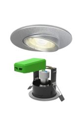 4Lite Smart 4lite WiZ WiFi/BT Connected SMARTLEDSATIN CHROME IP20 with TuneableWhiteGU10Lamp - thumbnail 4