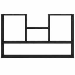 Berkfield Home Wall Shelf Black Oak 99x15x60 cm Engineered Wood - Size: 99 x 15 x 60 cm - thumbnail 5
