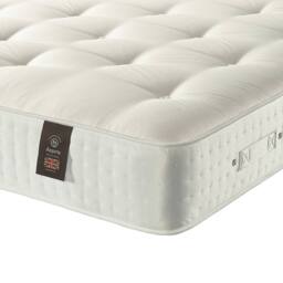 Aspire Luxury 3000 Pocket Cashmere Wool Mattress Medium Comfort in White - Size: Small Single - thumbnail 5