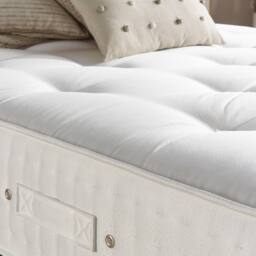 Aspire Luxury 3000 Pocket Cashmere Wool Mattress Medium Comfort in White - Size: Small Single - thumbnail 3