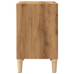 Berkfield Home Bedside Cabinets 2 pcs Artisan Oak 40x30x50 cm Engineered Wood in Brown - Size: 40 x 30 x 50 cm - thumbnail 5