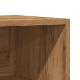 Berkfield Home Bedside Cabinets 2 pcs Artisan Oak 40x30x50 cm Engineered Wood in Brown - Size: 40 x 30 x 50 cm - thumbnail 7