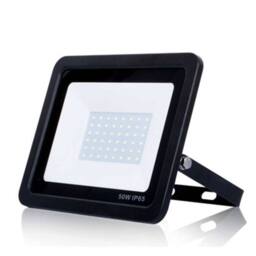 ENER-J Pack of 2 30W Slim LED Floodlight 4000K 2 Years Warranty Slim & Slee in Black - thumbnail 1