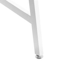 Wyld and Coco Tilting Drawing Desk - White Particle Board Iron Legs - thumbnail 9