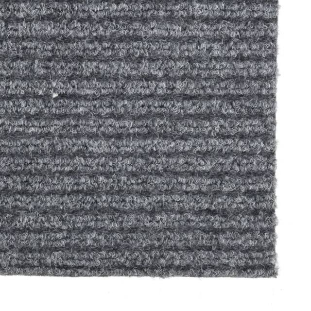 Berkfield Home Modern Dirt Trapper Carpet Runner 100x100 cm Grey - Size: 100 cm diameter - image 1