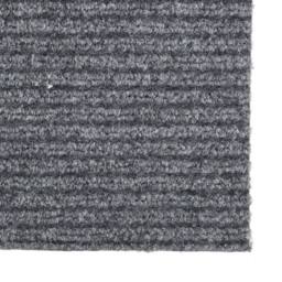 Berkfield Home Modern Dirt Trapper Carpet Runner 100x100 cm Grey - Size: 100 cm diameter - thumbnail 1