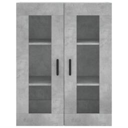 Berkfield Home Highboard Concrete Grey 69.5x34x180 cm Engineered Wood - thumbnail 6