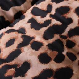 OHS Leopard Coverless 10.5 TOG Duvet Set Pillowcase Quilted Cover in Tan - Size: King - thumbnail 5