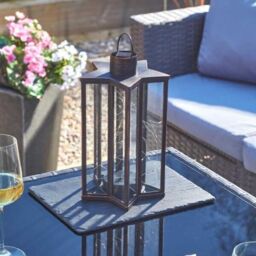 Marco Paul Large Solar Firefly Effect Star Lantern in Bronze - thumbnail 7