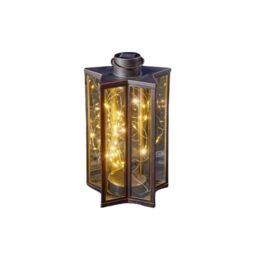Marco Paul Large Solar Firefly Effect Star Lantern in Bronze - thumbnail 3