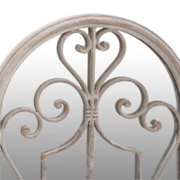 Berkfield Home Mirror Sand 70x30 cm Iron for Indoor Use in Cream - thumbnail 5