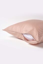 Homescapes Continental Pillowcase Egyptian Cotton 330 TC, 60 x 60 cm in Taupe - thumbnail 3