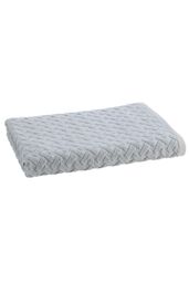 CHRISTY 'Trellis' Cotton Bamboo Blend Soft Towels in Grey - Size: Bath Sheet - thumbnail 2