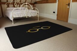 Benjamin Tate Design Unread Gold Rug in Natural - Size: Large - thumbnail 3