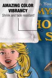 Steven Rhodes Who Gives A Silky Touch Super Soft Throw Blanket - Size: Large - thumbnail 5