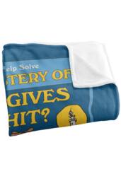 Steven Rhodes Who Gives A Silky Touch Super Soft Throw Blanket - Size: Large - thumbnail 4