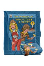 Steven Rhodes Who Gives A Silky Touch Super Soft Throw Blanket - Size: Large - thumbnail 2