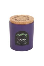 KDMD Samhain Spiced Pumpkin Wheel of the Year Candle in Lavender - thumbnail 2