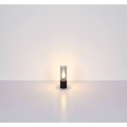 Netlighting Annika Cluster Pendant Matt Black Smoke Glass Shade 3x E27 - thumbnail 5