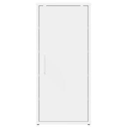 Berkfield Home Shoe Cabinets 2 pcs White 32x35x70 cm Engineered Wood - Size: 32 x 35 x 70 cm - thumbnail 4