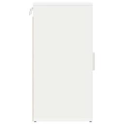 Berkfield Home Shoe Cabinets 2 pcs White 32x35x70 cm Engineered Wood - Size: 32 x 35 x 70 cm - thumbnail 6