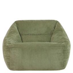 icon Natalia Jumbo Corduroy Bean Bag Armchair in Green - thumbnail 4