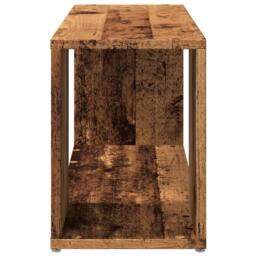 Berkfield Home TV Cabinet Old Wood 80x24x32cm Engineered Wood in Brown - Size: 80 x 24 x 32 cm - thumbnail 6