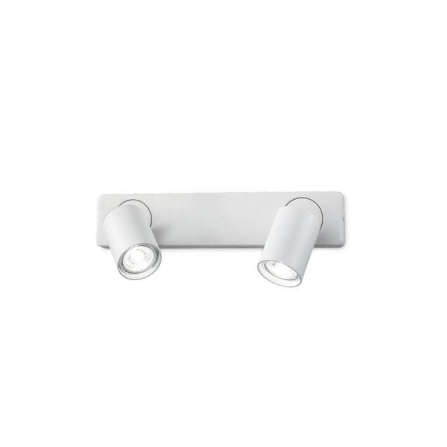 Netlighting Rudy Indoor Wall Lamp Spotlight 2 Lights White GU10