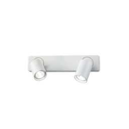 Netlighting Rudy Indoor Wall Lamp Spotlight 2 Lights White GU10