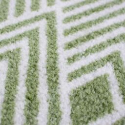 JVL Mega Doormat & Runner - Geo in Green - Size: 150 cm x 100 cm - thumbnail 3