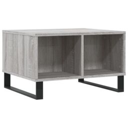 Berkfield Home Coffee Table Grey Sonoma 60x50x36.5 cm Engineered Wood - thumbnail 6