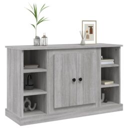 Berkfield Home Sideboard Grey Sonoma 100x35.5x60 cm Engineered Wood - thumbnail 4