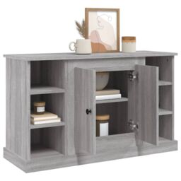 Berkfield Home Sideboard Grey Sonoma 100x35.5x60 cm Engineered Wood - thumbnail 5
