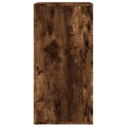 Berkfield Home Sideboards 2 pcs Smoked Oak 60x39x80 cm Engineered Wood in Brown - Size: 60 x 39 x 80 cm - thumbnail 6