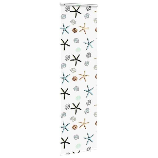 Berkfield Home Shower Roller Blind with Cassette 60x240 cm Fabric Width 56 cm in White - image 1