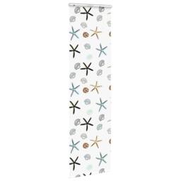 Berkfield Home Shower Roller Blind with Cassette 60x240 cm Fabric Width 56 cm in White - thumbnail 1