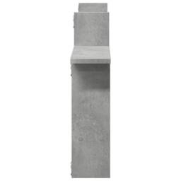 Berkfield Home Durable Wall Shelves 2 pcs Concrete Grey 50x12x50 cm Engineered Wood - Size: 50 x 12 x 50 cm - thumbnail 5