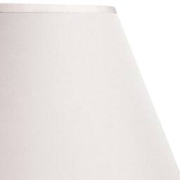 Voltico 2PK Adjustable 9 Inch Fabric Coolie Lampshade in White - thumbnail 4