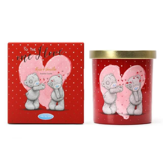 Me To You One I Love Candle - Rose & Vanilla Scent 206G (1-Wick) in Red - Size: Small - image 1