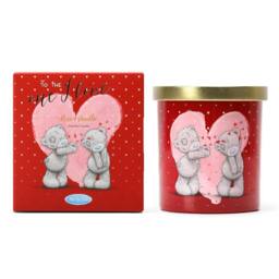 Me To You One I Love Candle - Rose & Vanilla Scent 206G (1-Wick) in Red - Size: Small