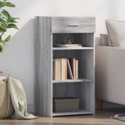 Berkfield Home Sideboard Grey Sonoma 45x42.5x93 cm Engineered Wood - thumbnail 2