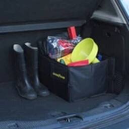 Havendro Heavy Duty Collapsible Car Boot Organiser Tidy Storage Box in Black - thumbnail 3