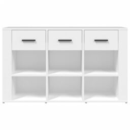 Berkfield Home Sideboard White 100x30x59.5 cm Engineered Wood - thumbnail 6